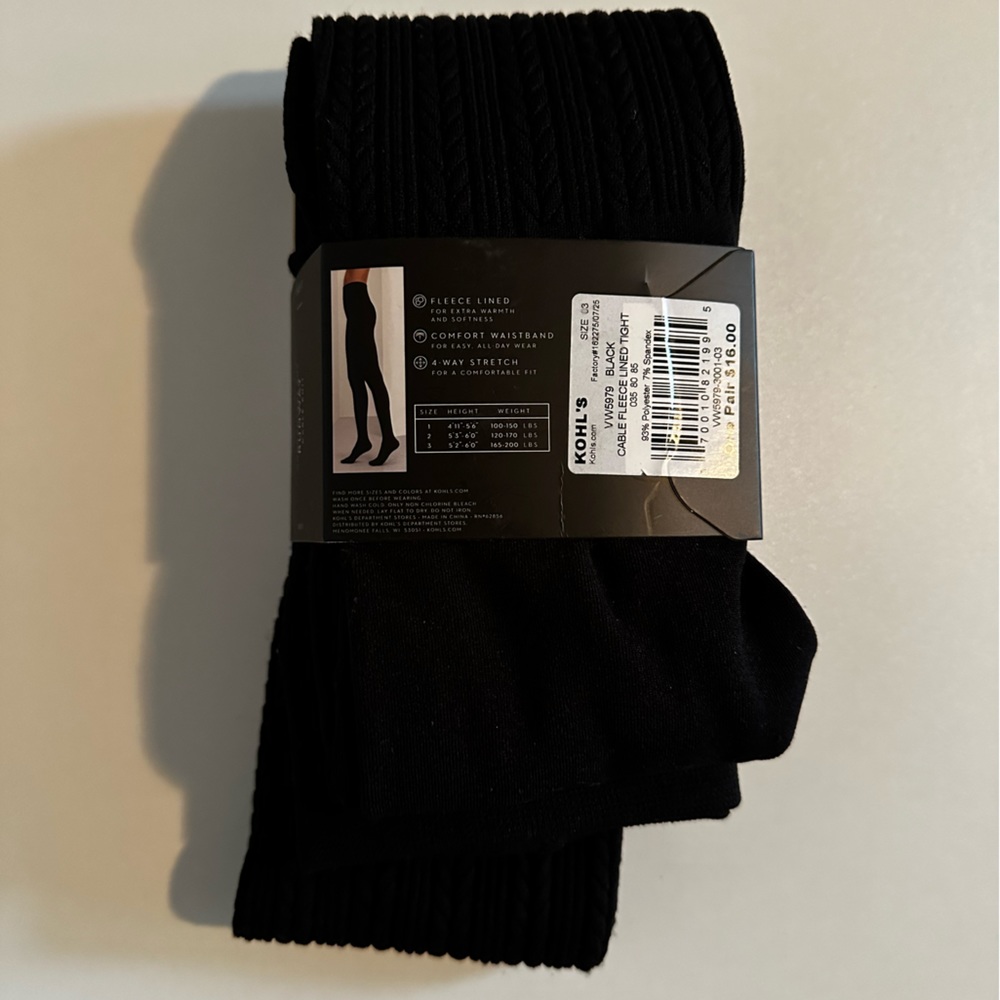 Women’s Black Tights
